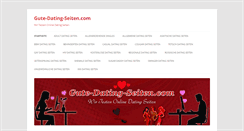 Desktop Screenshot of gute-dating-seiten.com