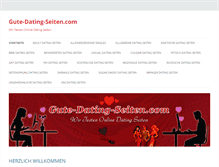 Tablet Screenshot of gute-dating-seiten.com